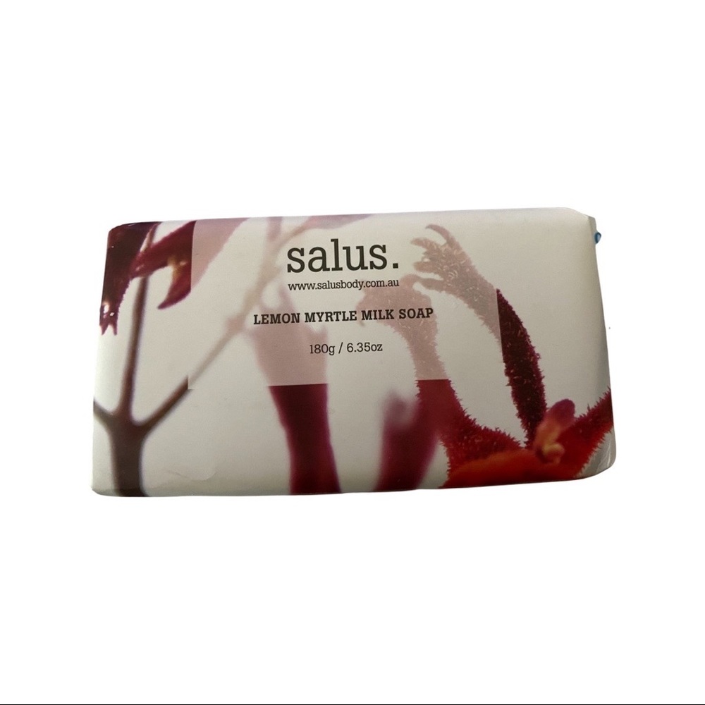 Salus - Lemon Myrtle Milk Soap - 180 gr / 6.35 oz - Picture 1 of 5